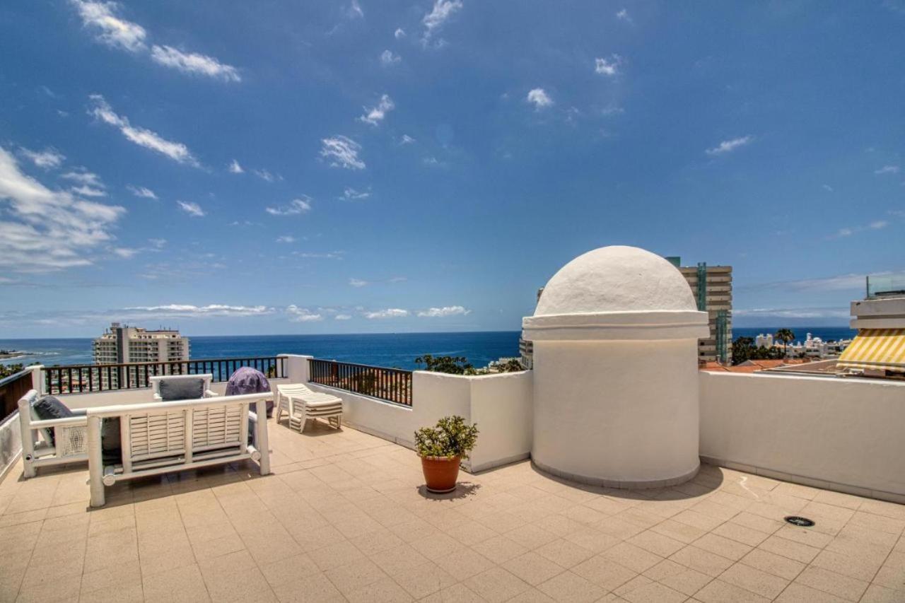 Penthouse Sea View Jacuzzy Terrace & Pool Playa Fanabe Exterior foto